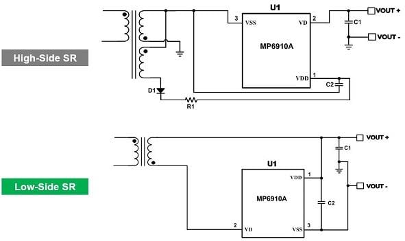 Monolithic Power Systems (MPS) MP6910A Switching Controllers
